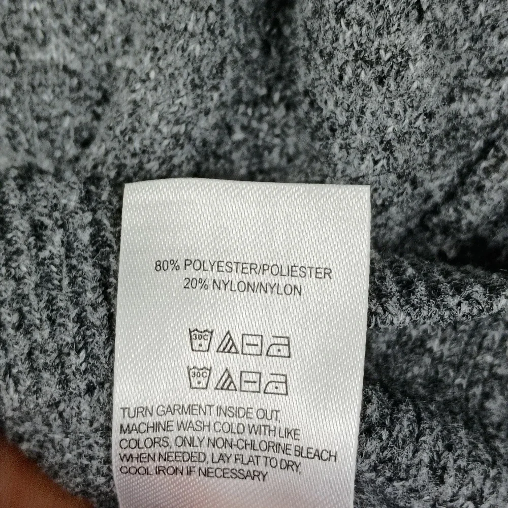 Lucky‎ Brand Mens XL Gray Heather V-Neck Knit Sweater Long Sleeve Relaxed Fit